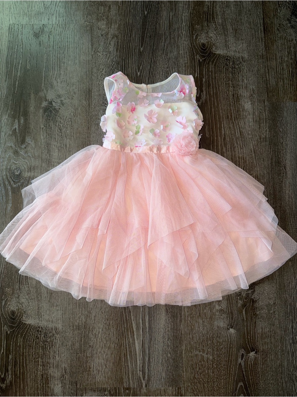 Jona Michelle Pink Floral dress 3T
